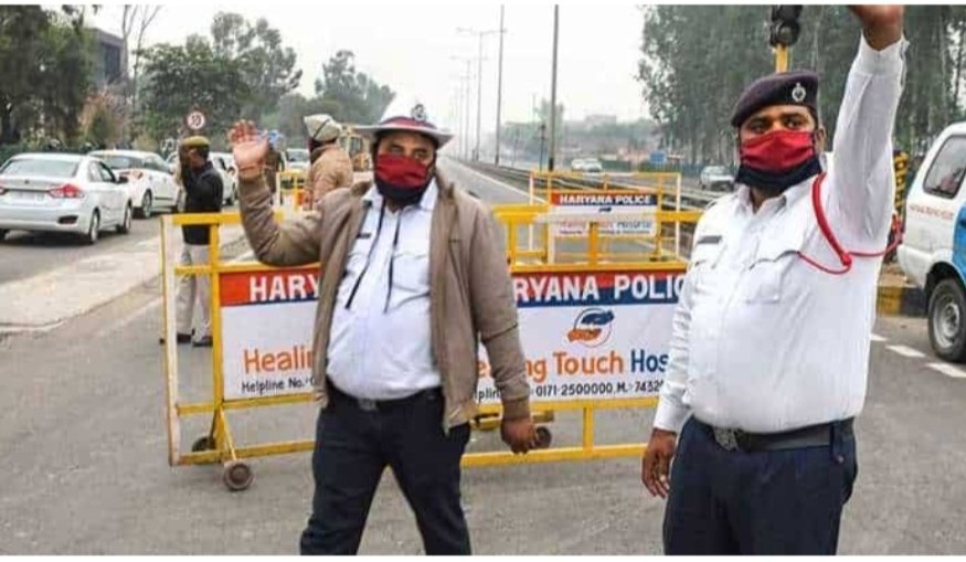 दिल्ली में डीजल वाहनों पर लगी पाबंदी-हर जगह भारी पुलिस तैनात