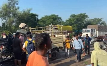 ਸਬਜ਼ੀ ਲੈਣ ਜਾਂਦੇ 3 ਬੰਦਿਆਂ ਨਾਲ ਵਾਪਰ ਗਿਆ ਭਾਣਾ, PRTC ਅਤੇ ਛੋਟੇ ਹਾਥੀ ਵਿਚਕਾਰ ਭਿਆਨਕ ਟੱਕਰ, ਮੌਕੇ ‘ਤੇ ਮੱਚ ਗਿਆ ਚੀਖ਼ ਚਿਹਾੜਾ, ਪਰਿਵਾਰ ਨੇ ਸੜਕ ਕੀਤੀ ਜਾਮ