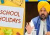 ਪੰਜਾਬ ਦੇ ਸਕੂਲਾਂ ‘ਚ ਇਸ ਤਰੀਕ ਤੱਕ ਛੁੱਟੀਆਂ ਦਾ ਐਲਾਨ, CM ਮਾਨ ਨੇ PM ਮੋਦੀ ਨੂੰ ਲਿਖਿਆ ਪੱਤਰ !