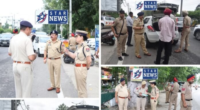 ਕਮਿਸ਼ਨਰੇਟ ਪੁਲਿਸ ਜਲੰਧਰ ਨੇ ਸ਼ਹਿਰ ਵਿੱਚ ਹਾਈ-ਟੈਕ ਨਾਕੇ ਲਗਾ ਕੇ ਸੁਰੱਖਿਆ ਕੀਤੀ ਹੋਰ ਮਜ਼ਬੂਤ