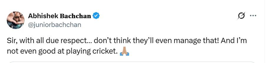 ਸ਼ੋਏਬ ਅਖਤਰ ਦੀ ਫਿਸਲੀ ਜ਼ੁਬਾਨ, ਅਭਿਸ਼ੇਕ ਬੱਚਨ ਦਾ ਚਮਕਿਆ ਹਾਸਾ ! 1