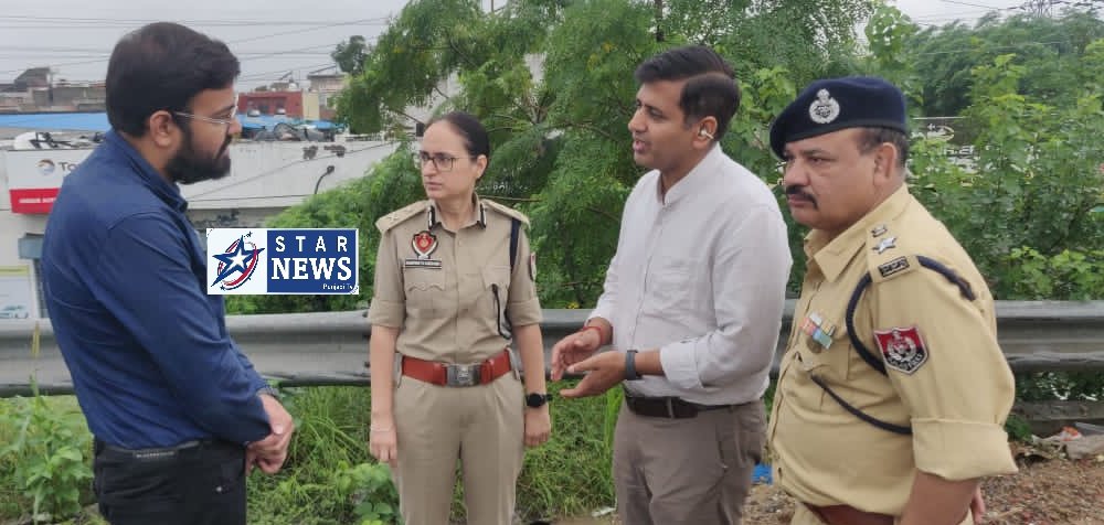 ਡਿਪਟੀ ਕਮਿਸ਼ਨਰ ਡਾ. ਹਿਮਾਂਸ਼ੂ ਅਗਰਵਾਲ ਅਤੇ ਪੁਲਿਸ ਕਮਿਸ਼ਨਰ ਮੈਡਮ ਧਨਪ੍ਰੀਤ ਕੌਰ ਨੇ ਨੈਸ਼ਨਲ ਹਾਈਵੇ ਅਥਾਰਟੀ ਆਫ਼ ਇੰਡੀਆ ਦੇ ਅਧਿਕਾਰੀਆਂ ਸਮੇਤ ਅੱਜ ਹਾਈਵੇਜ਼ ਦਾ ਨਿਰੀਖਣ ਕੀਤਾ। 4