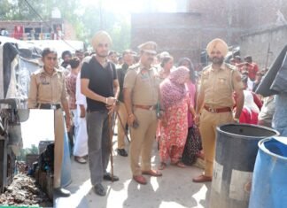 ਨਸ਼ਾ ਤਸਕਰਾਂ ਖ਼ਿਲਾਫ਼ ਸਖ਼ਤ ਕਾਰਵਾਈ: ਇੰਦਰਾ ਕਲੋਨੀ ਜਲੰਧਰ ਵਿਖੇ ‘ਯੁੱਧ ਨਸ਼ਿਆਂ ਵਿਰੁੱਧ’ ਅਧੀਨ ਅਣਅਧਿਕਾਰਤ ਜਾਇਦਾਦ ਢਾਹ ਦਿੱਤੀ ਗਈ