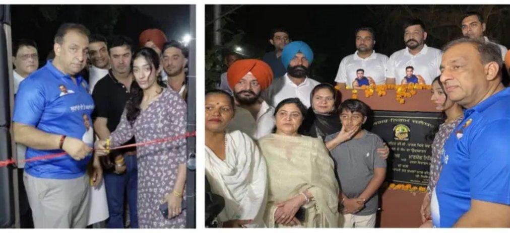 ਇੱਕ ਪੰਥ ਦੋ ਕਾਜ,ਘੁੰਮਣ ਦੀ ਫ਼ੋਟੋ 'ਤੇ ਪਾਰਕ 'ਚ ਸਿਆਸਤ, ਨਿਤਿਨ ਕੋਹਲੀ ਨੇ ਵਰਿੰਦਰ ਦੀ ਫ਼ੋਟੋ ਵਾਲੀ ਟੀ-ਸ਼ਰਟ ਹਟਾ ਕੇ ਪਾਈ ਆਪਣੀ ਤਸਵੀਰ ਵਾਲੀ T-shirt 3