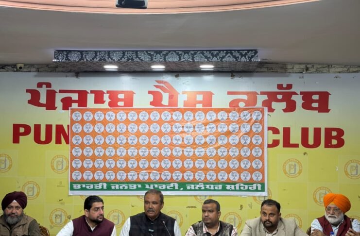 ਅੰਤਰਰਾਸ਼ਟਰੀ ਏ.ਆਈ. ਸਮਿੱਟ ਦੌਰਾਨ ਹੋਇਆ ਵਿਰੋਧ ਪ੍ਰਦਰਸ਼ਨ ਦੇਸ਼ ਦੀ ਛਵੀ ਨੂੰ ਠੇਸ – ਇਹ ਸਿਰਫ ਰਾਜਨੀਤੀ ਨਹੀਂ, ਰਾਸ਼ਟਰੀ ਵਿਰੋਧ ਦਾ ਮਾਮਲਾ: ਵਿਜੈ ਸਾਂਪਲਾ