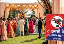 ਸਾਵਧਾਨ: ਵਿਆਹਾਂ ਵਿੱਚ ਡ੍ਰੋਨ ਉਡਾਉਣਾ ਹੁਣ ਪੈ ਸਕਦਾ ਹੈ ਮਹਿੰਗਾ, ਉਲੰਘਣਾ ‘ਤੇ ਹੋ ਸਕਦਾ 50,000 ਰੁਪਏ ਤੱਕ ਦਾ ਜੁਰਮਾਨਾ